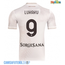 Camisa de time de futebol SSC Napoli Romelu Lukaku #9 Replicas 2º Equipamento 2025-26 Manga Curta